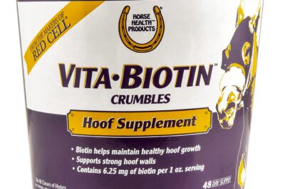 Horse Health Vita Biotin Crumbles Review: Laminitis Horse Supplements