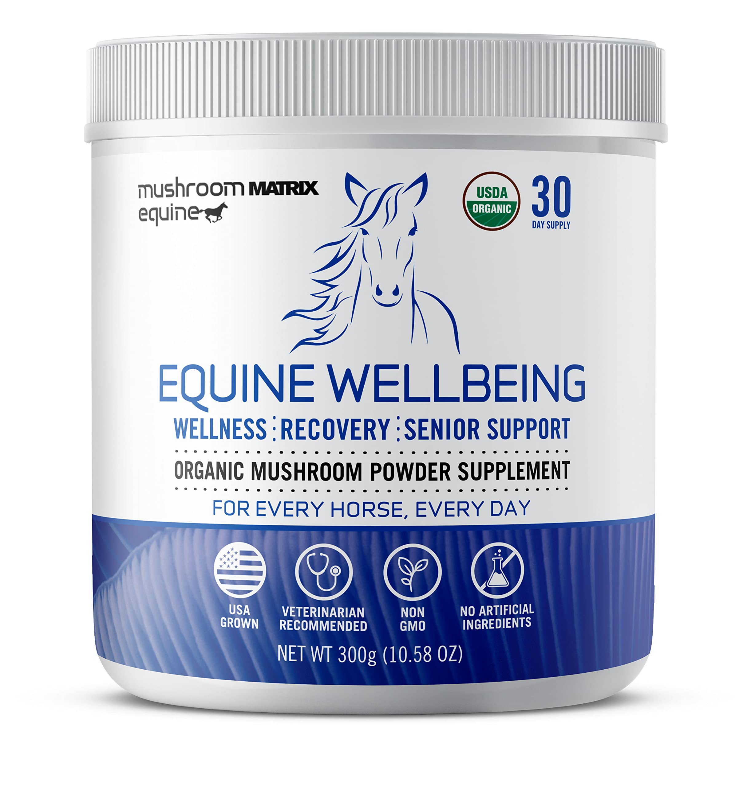 Om Mushroom Matrix Equine Wellbeing