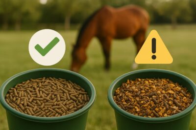 Pelleted Feed vs Textured Feed for Horses with Metabolic Issues: Making the Right Choice