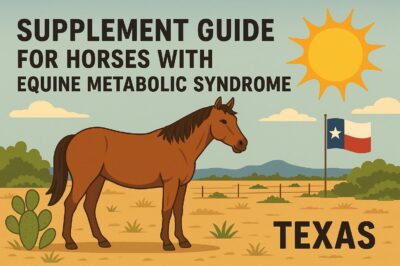 Texas EMS Horse Supplements for Hot Climate Management: Complete Care Guide