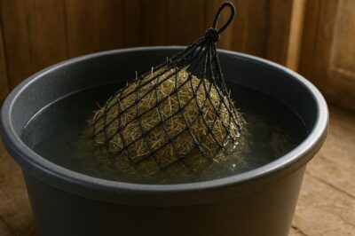 Soaked Hay vs Hay Steaming: The Best Way to Reduce Sugar in Hay