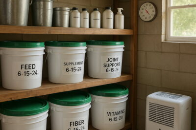 Horse Supplement Storage Tips: Essential Shelf Life Guide for EMS Horses